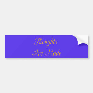 Autocollant De Voiture Love Create Your Own Good Thoughts