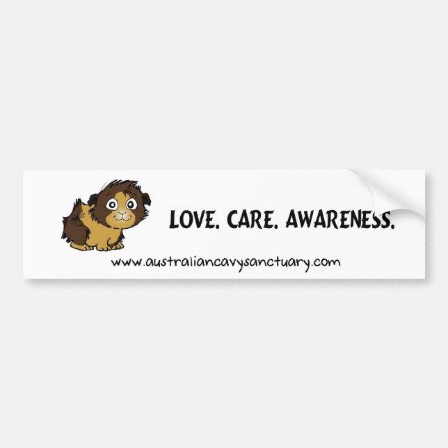 Autocollant De Voiture lovecareawareness (Devant)