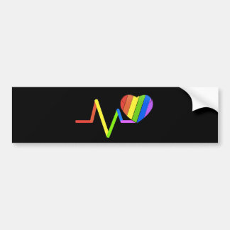 Autocollant De Voiture #LoveWins d'hommage d'Orlando d'impulsion de LGBT