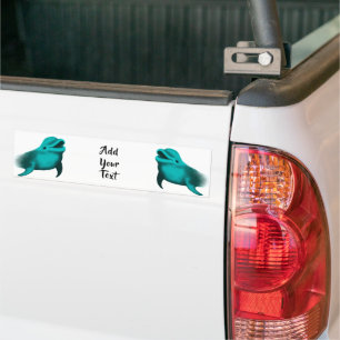 Autocollant De Voiture Lucky Dolphin