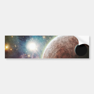 Autocollant De Voiture Lune rouge