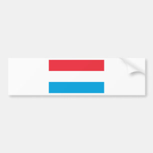 Autocollant De Voiture Luxembourg - Lëtzebuerg - Luxembourg