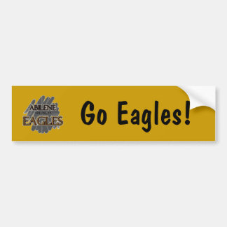 Autocollant De Voiture Lycée d'Abilene Eagles - Abilene, TX