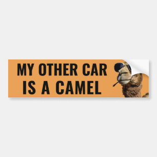 Autocollant De Voiture Ma autre voiture est une drôle d'Arabe Camel