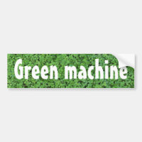 Machine verte actionnée par biodiesel