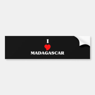 AUTOCOLLANT DE VOITURE MADAGASCAR
