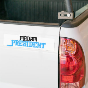 Autocollant De Voiture Madame la Présidente