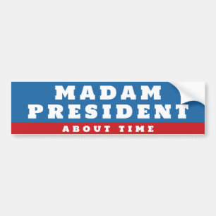 Autocollant De Voiture Madame la Présidente Kamala Harris