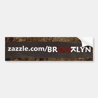 Autocollant De Voiture Magasin BROOTLYN - C'EST CE QUE CE N'EST PAS