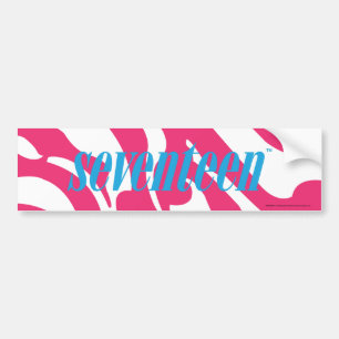 Autocollant De Voiture Magenta de zèbre