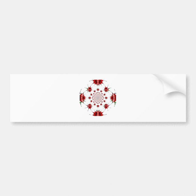Autocollant De Voiture Magic Kenya : Kaleidoscope 🇰 identité culturelle  (Devant)