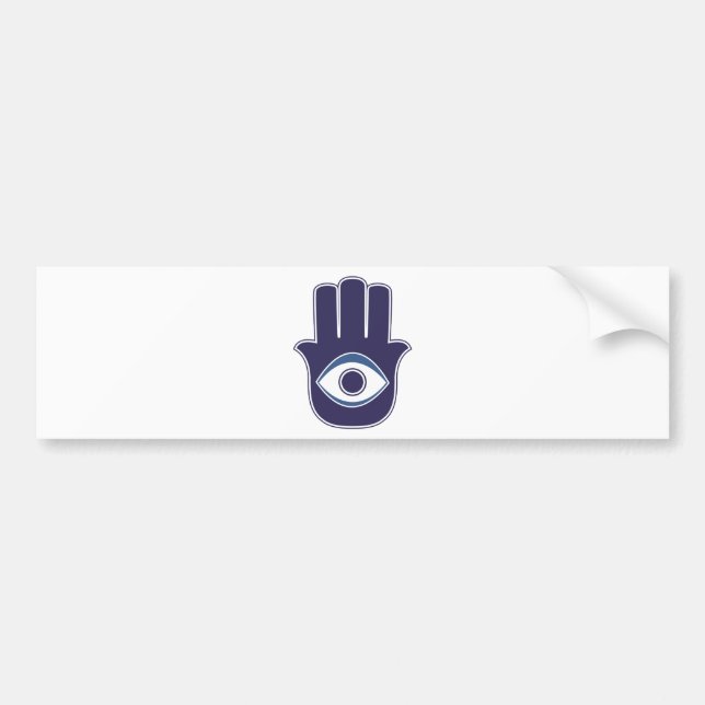 Autocollant De Voiture Main de Hamsa/Khamsa de Fatima/d'amulette/de (Devant)