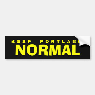 AUTOCOLLANT DE VOITURE MAINTENEZ PORTLAND NORMAL