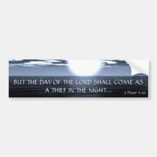 Autocollant De Voiture MAIS LE JOUR DU SEIGNEUR… Bumpersticker religieux