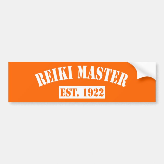 Autocollant De Voiture Maître Reiki (Devant)