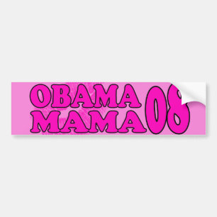 Autocollant De Voiture Maman adhésif pour pare-chocs d'Obama