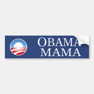 Autocollant De Voiture Maman adhésif pour pare-chocs d'Obama