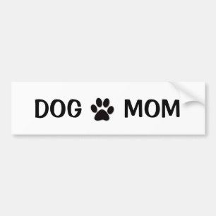 Autocollant De Voiture Maman de chien