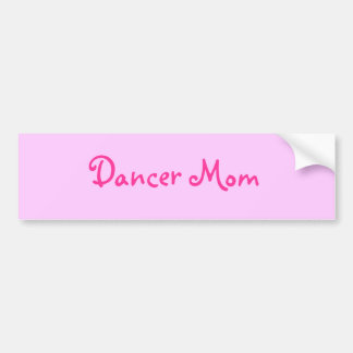 Autocollant De Voiture Maman de danseur
