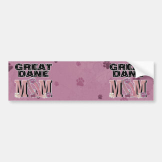 Autocollant De Voiture MAMAN de great dane