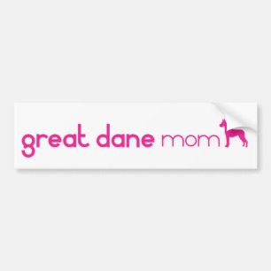 Autocollant De Voiture Maman de great dane