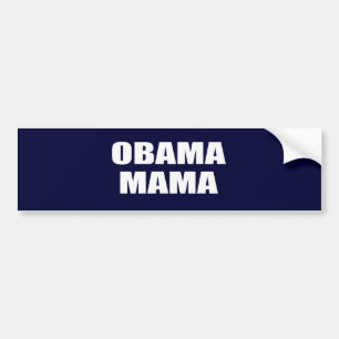 AUTOCOLLANT DE VOITURE MAMAN D'OBAMA