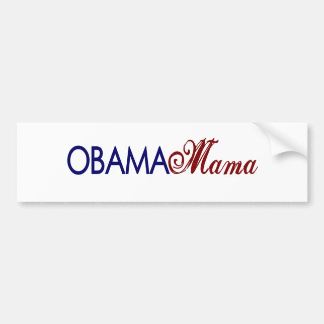 Autocollant De Voiture Maman d'Obama (Devant)