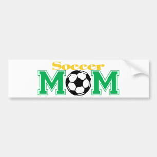Autocollant De Voiture Maman du football