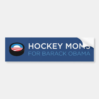 Autocollant De Voiture Mamans d'hockey pour Barack Obama