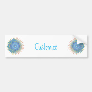 Autocollant De Voiture Mandala Lotus Blossom Thunder_Cove