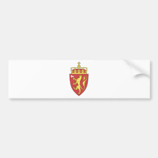 Autocollant De Voiture Manteau de la Norvège des bras