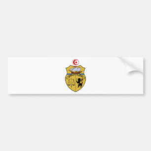 Autocollant De Voiture Manteau de la Tunisie des bras