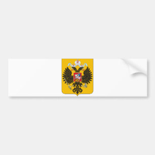 Autocollant De Voiture Manteau de logo officiel de la Russie d'empire