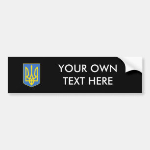 Autocollant De Voiture Manteau de l'Ukraine des bras