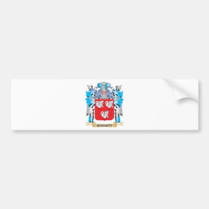 Autocollant De Voiture Manteau de Synnott des bras - crête de famille