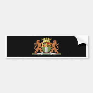 Autocollant De Voiture Manteau des bras de Rotterdam