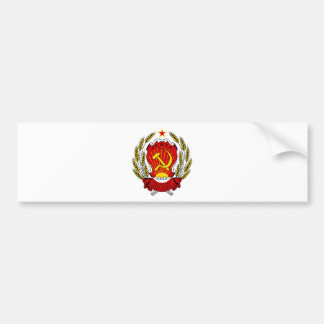 Autocollant De Voiture Manteau des bras du SFSR russe