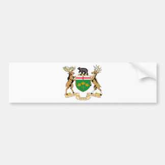 Autocollant De Voiture Manteau d'Ontario (Canada) des bras