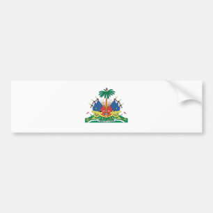AUTOCOLLANT DE VOITURE MANTEAU DU HAÏTI DES BRAS