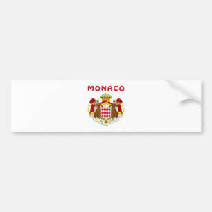 Autocollant De Voiture Manteau du MONACO des bras