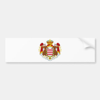Autocollant De Voiture Manteau du Monaco des bras