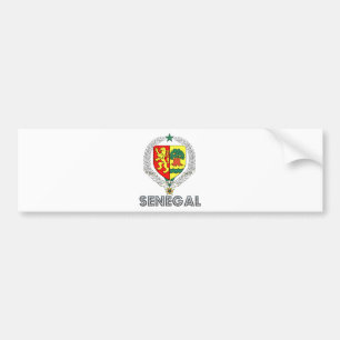 Autocollant De Voiture Manteau du Sénégal des bras