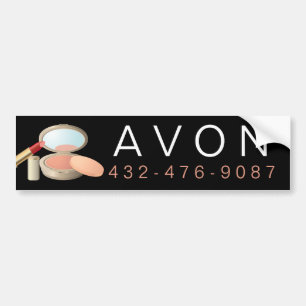 Autocollant De Voiture Maquillage indépendant Rep Avon