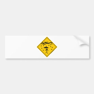 Autocollant De Voiture Marchandises et habillement d'avertissement de