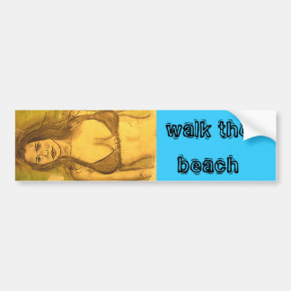 Autocollant De Voiture marche bikini