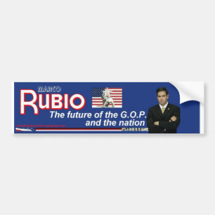 Autocollant De Voiture Marco Rubio, l'avenir du G.O.P.
