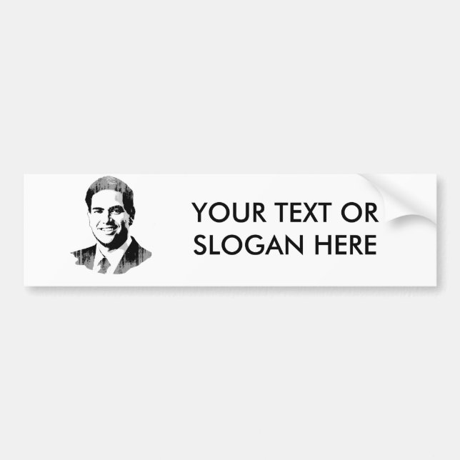 AUTOCOLLANT DE VOITURE MARCO RUBIO - .PNG (Devant)