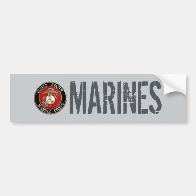 Autocollant De Voiture Marines (Aviation) (Devant)