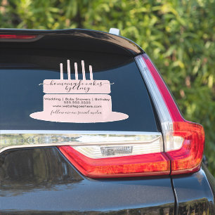 Autocollant de voiture marketing pour l'entreprise