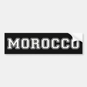 Autocollant De Voiture Maroc